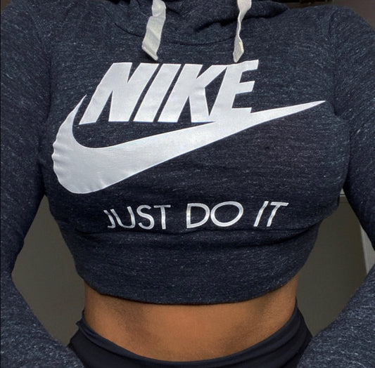 NIKE Reworked Crop Hoodie