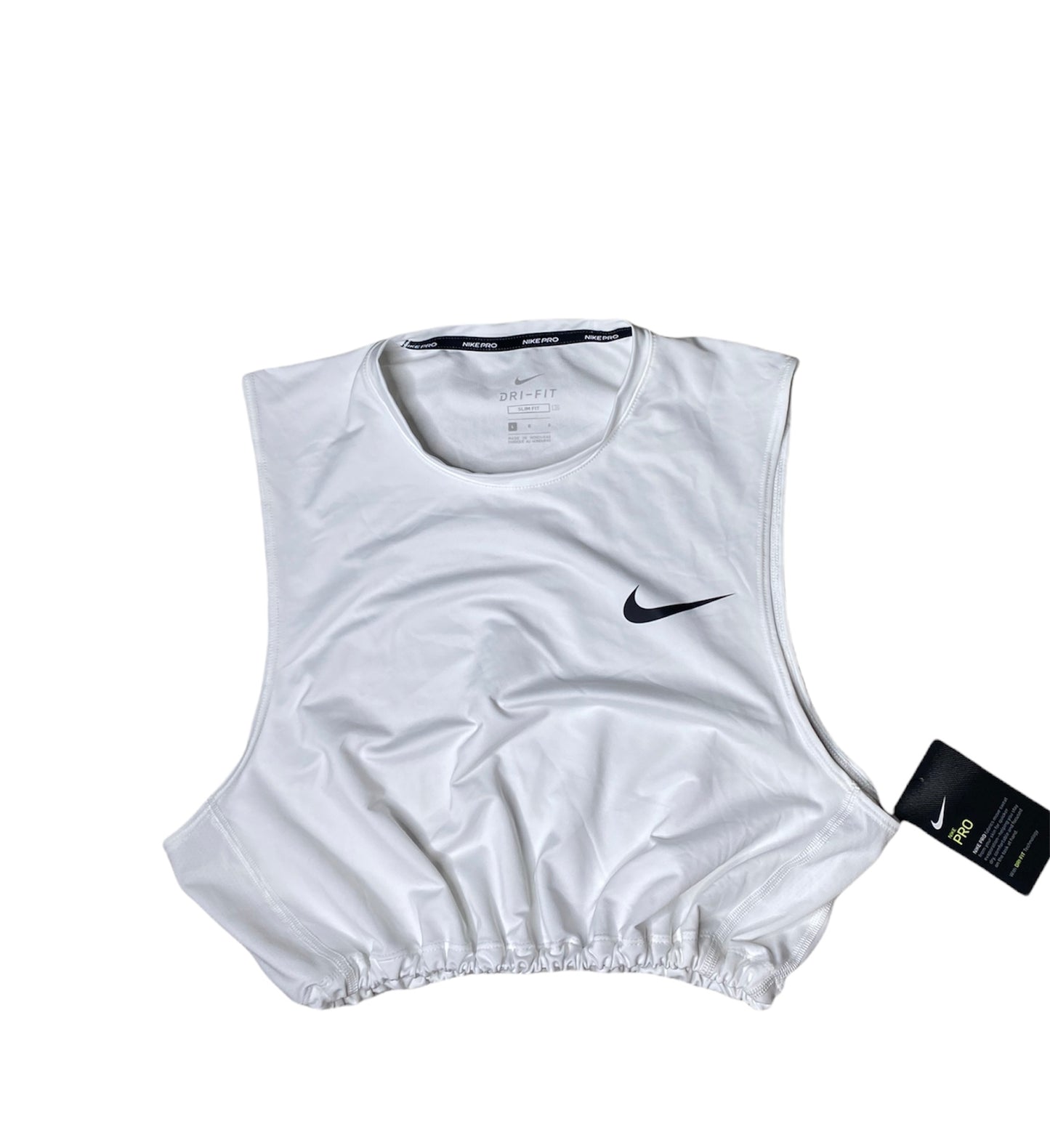 Nike reworked crop tank top