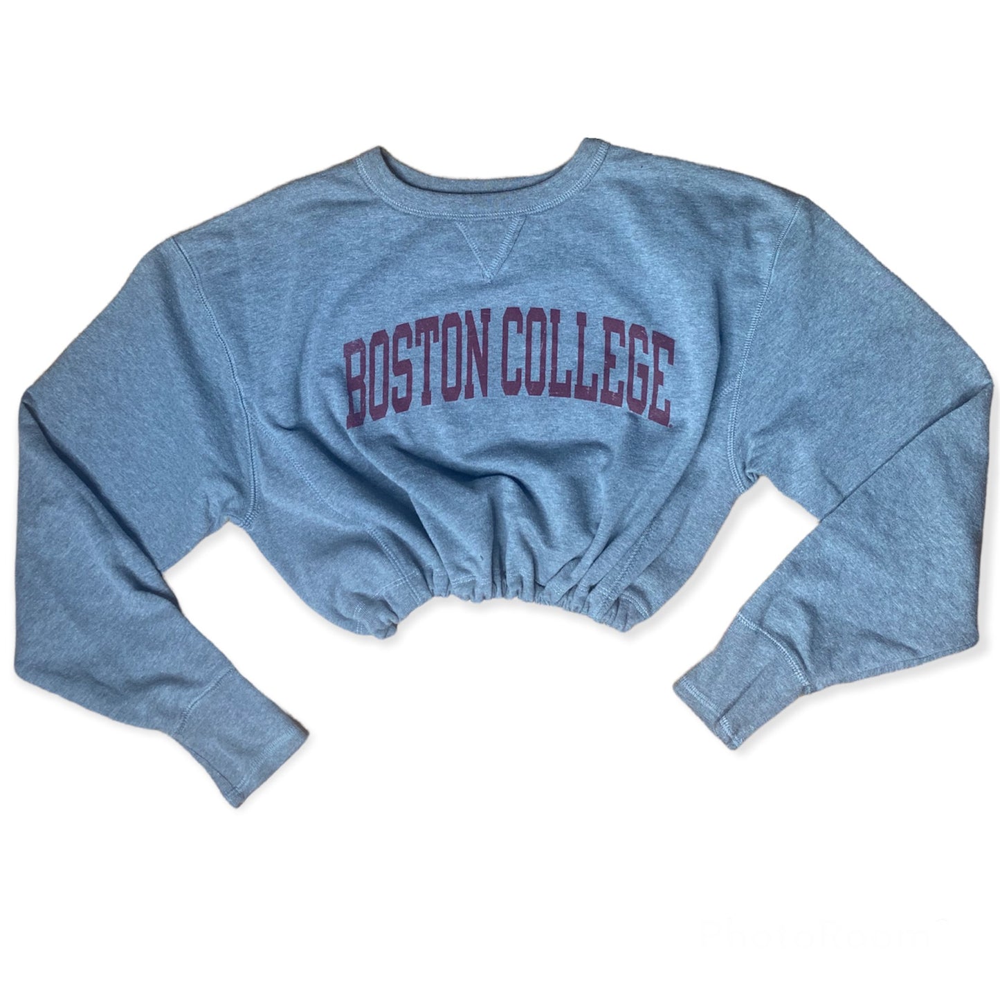 Boston College Reworked Crop Sweatshirt