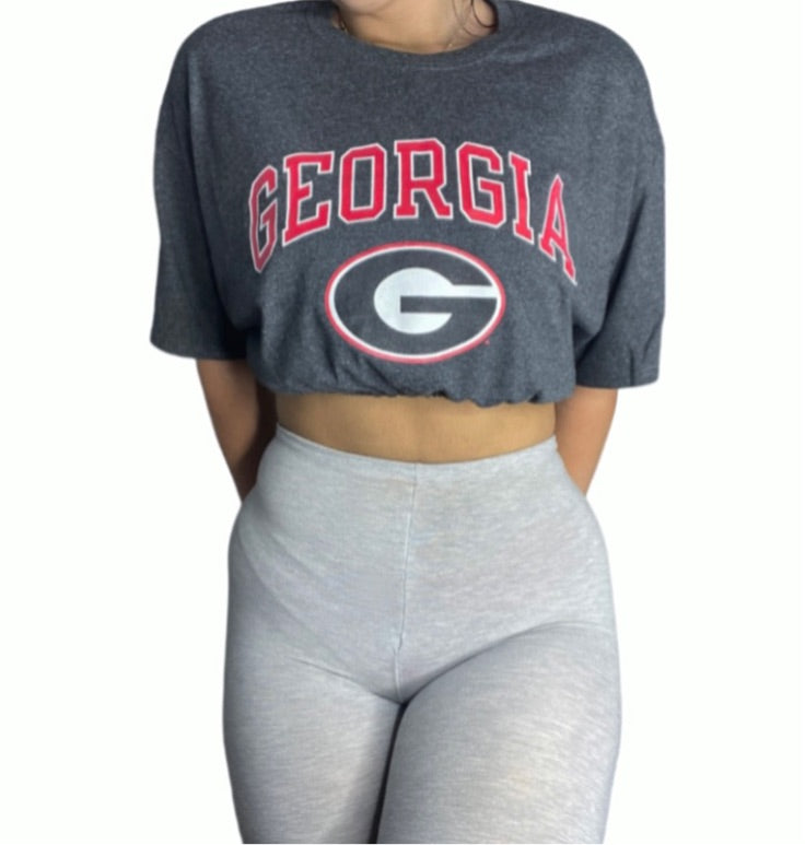 University of Georgia Reworked Crop Top