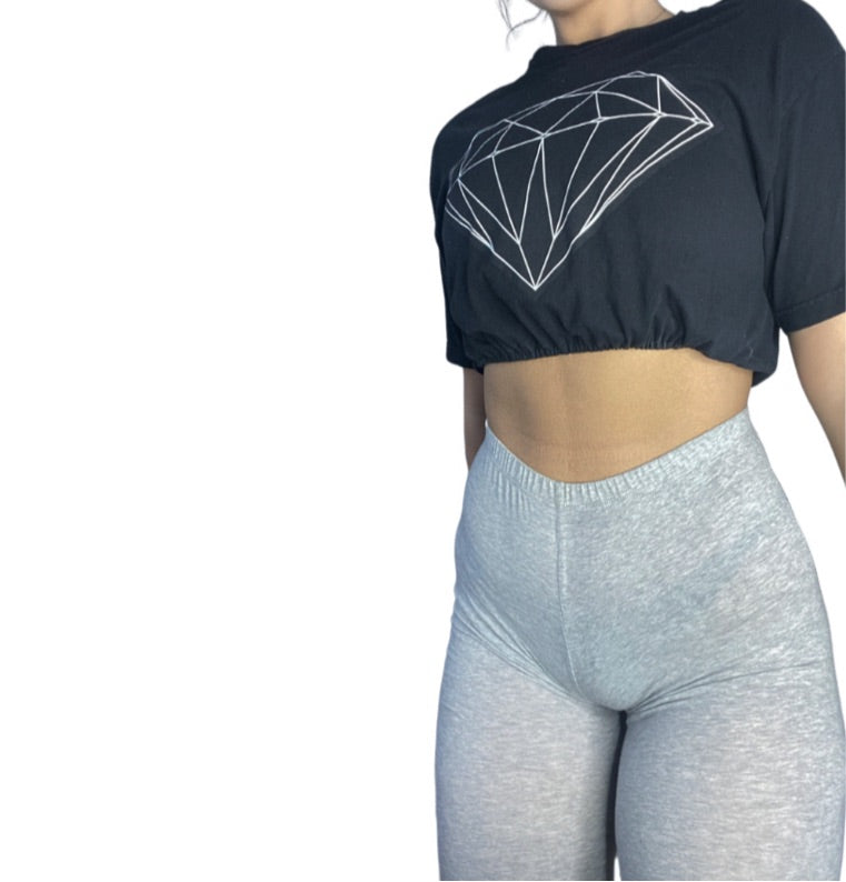 Diamond Supply Co. Reworked Crop Top