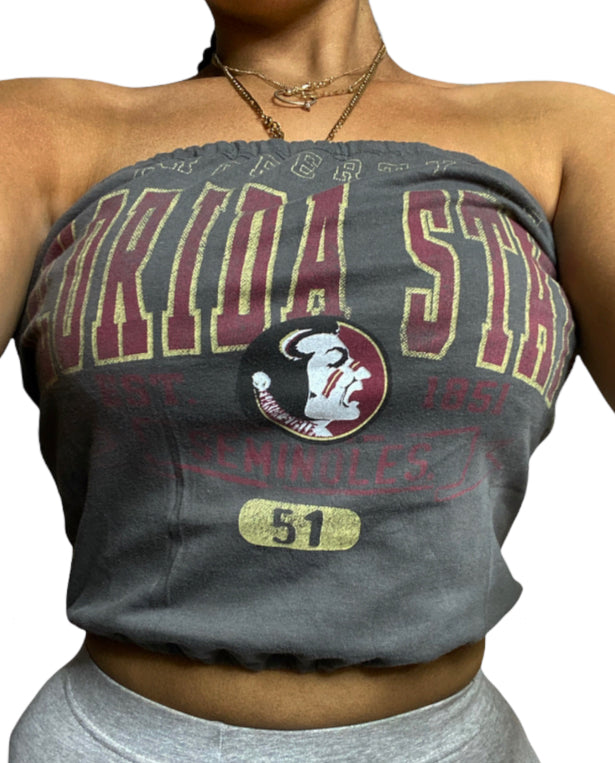 FSU Vintage Reworked Tube Top