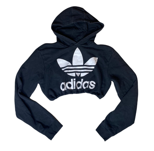 ADIDAS Originals Logo Reworked Crop Hoodie