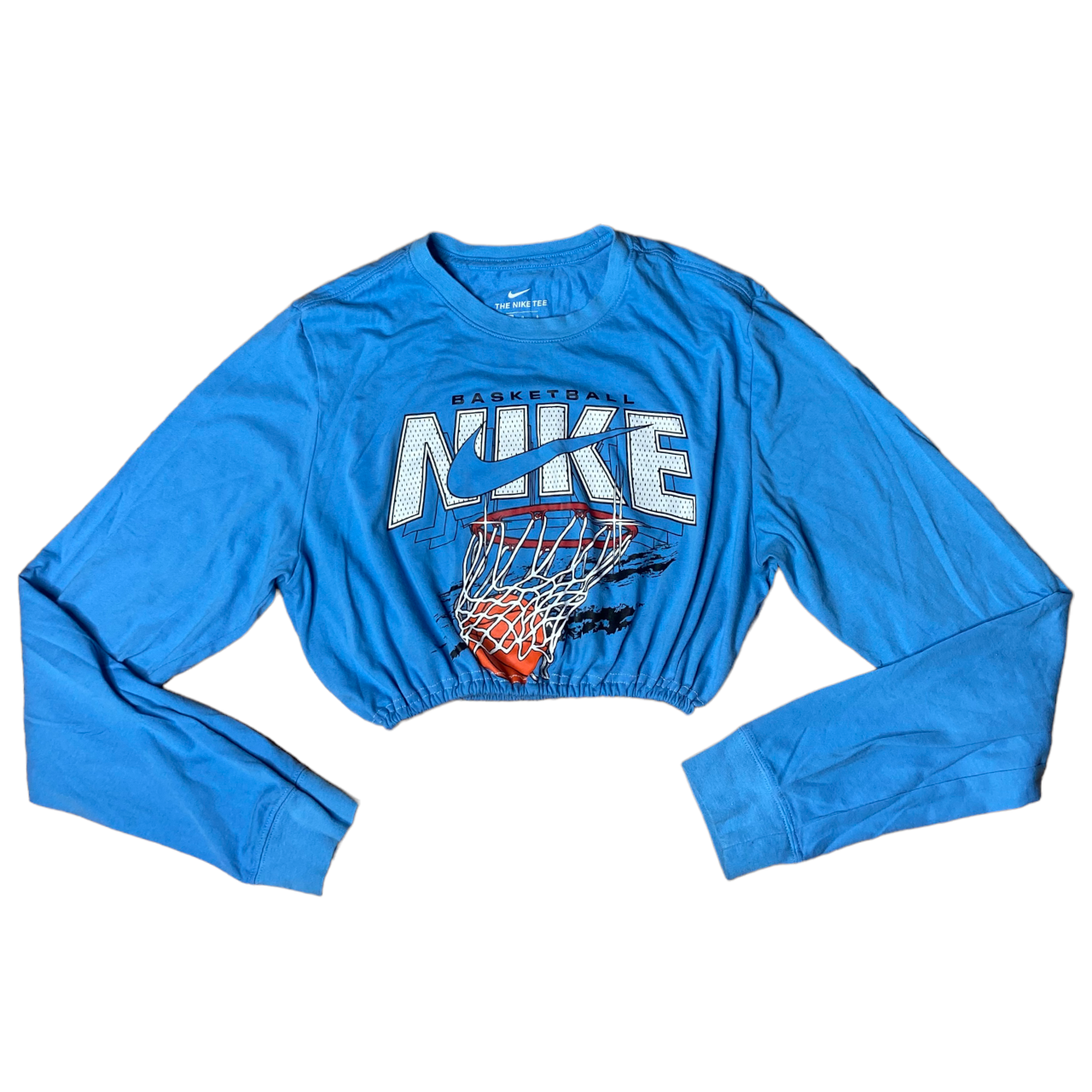 Nike Basketball Reworked Long-sleeve Crop Top