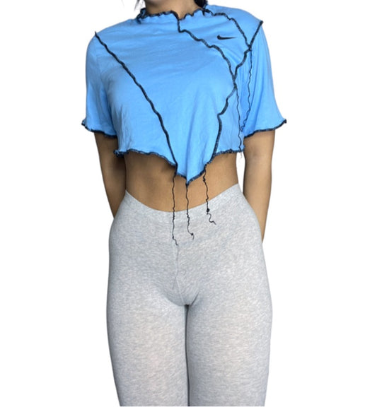 Nike Contrast Stitch Crop Top