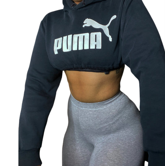 PUMA Reworked Crop Hoodie