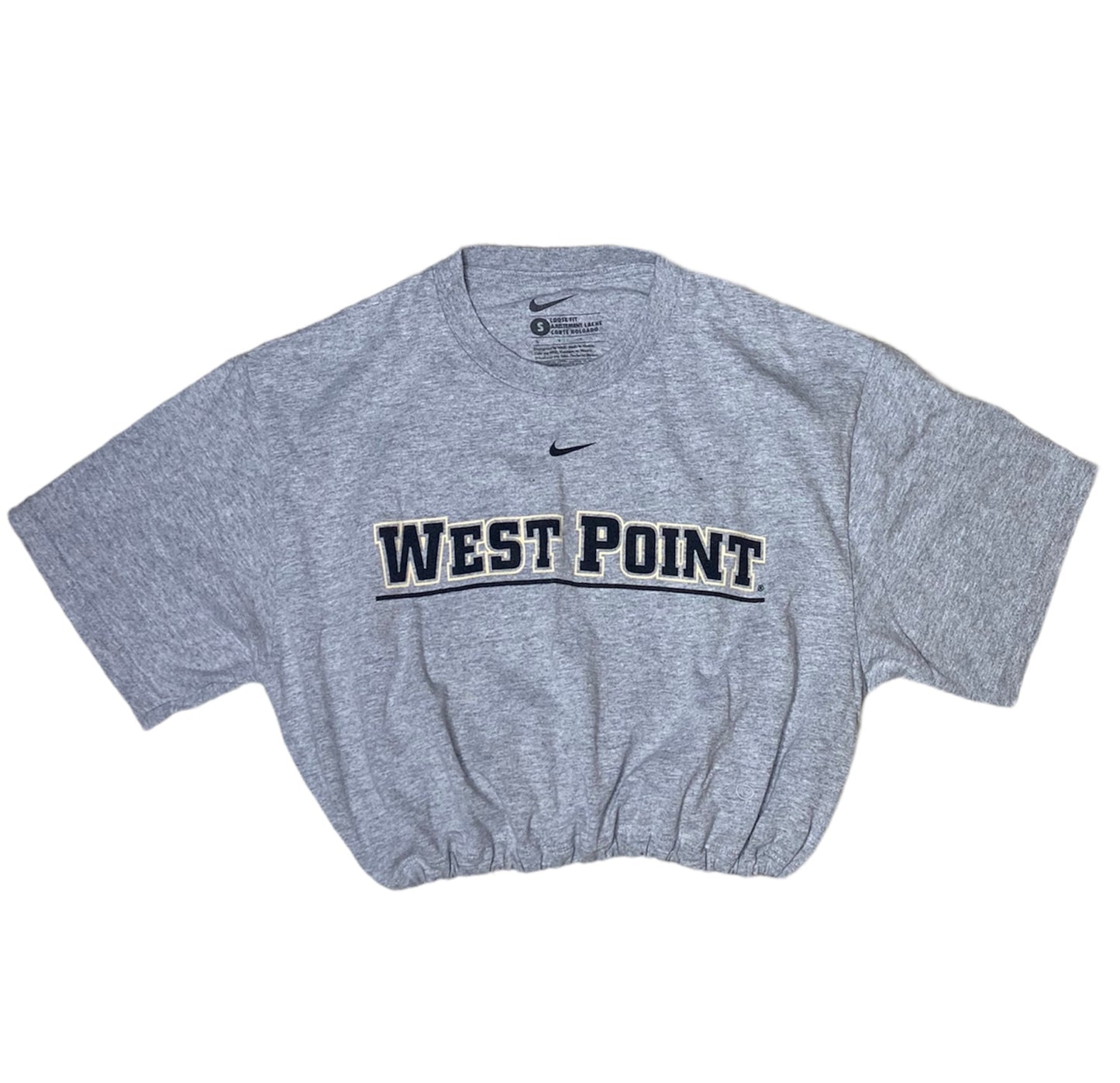 Vintage NIKE West Point Reworked Crop Top