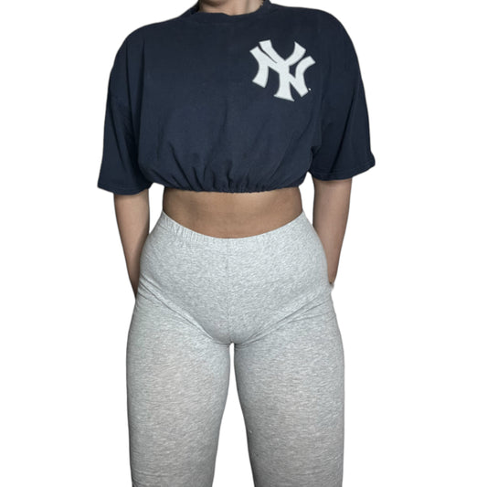 New York Yankees Ellsbury #22 Reworked Crop Top