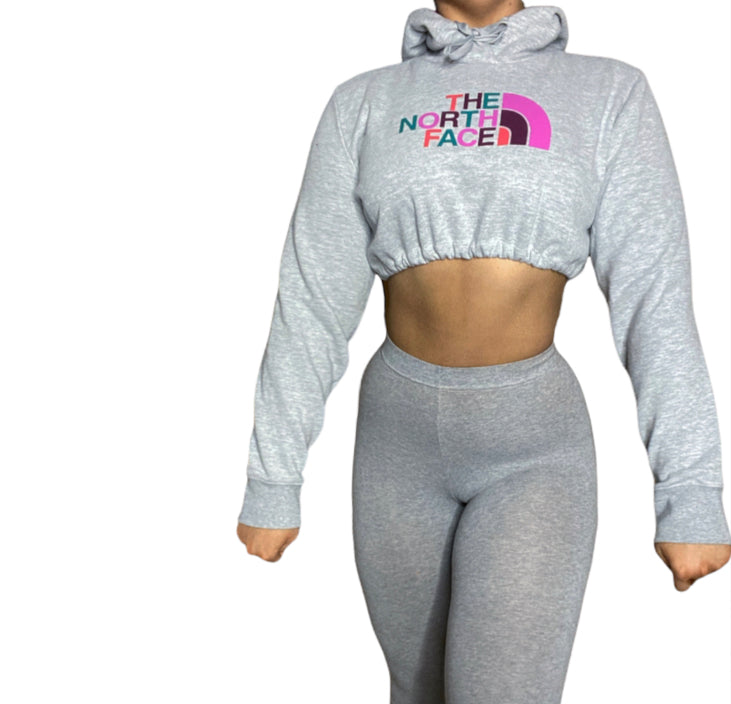 The North Face Reworked Crop Hoodie