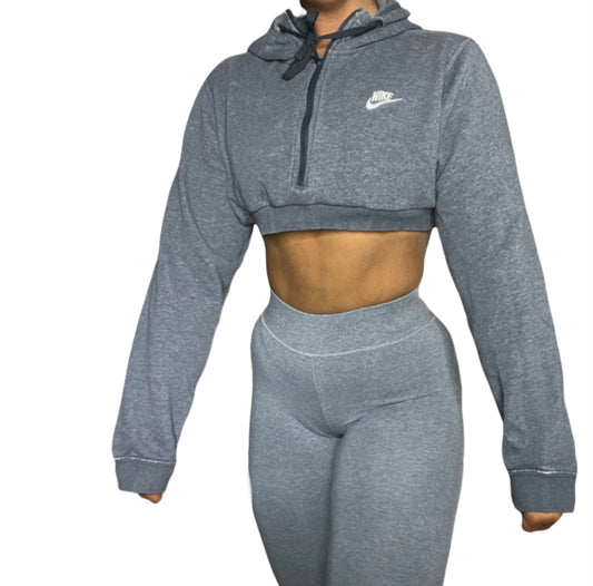 NIKE Reworked Crop Zip Up