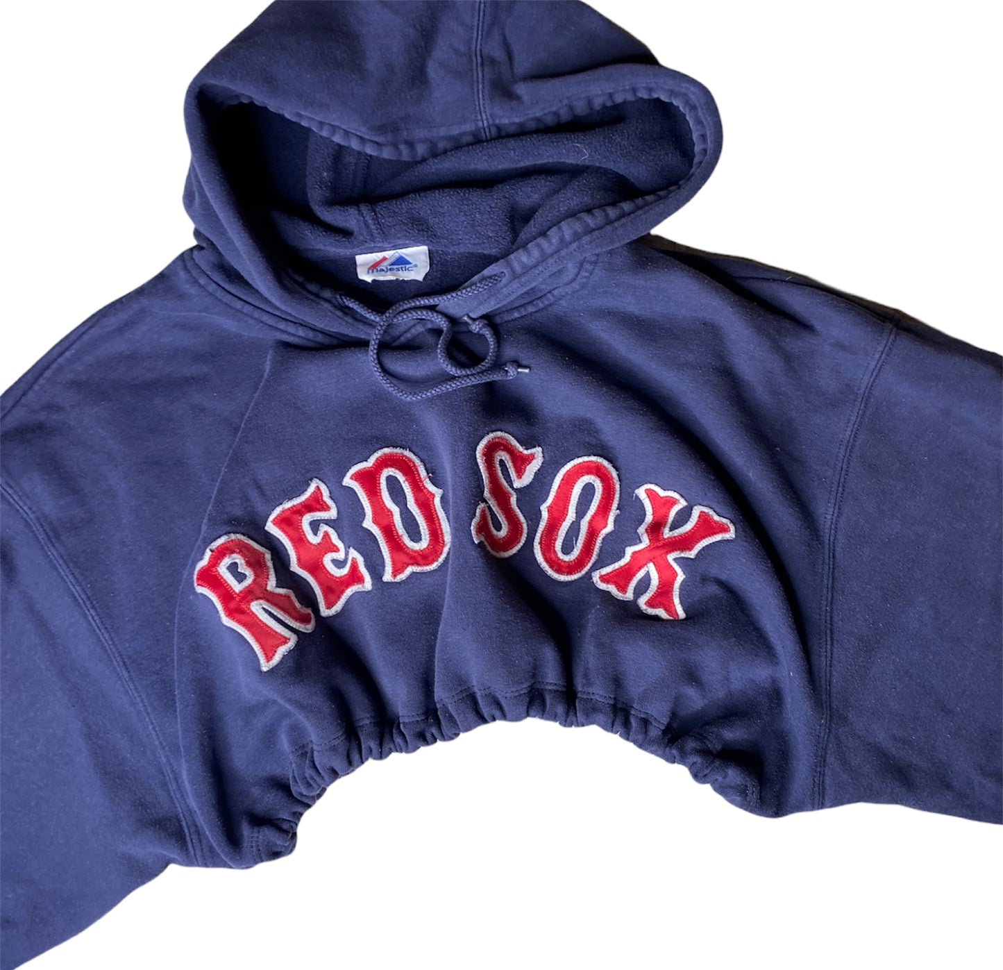 RED SOX Reworked Crop Hoodie