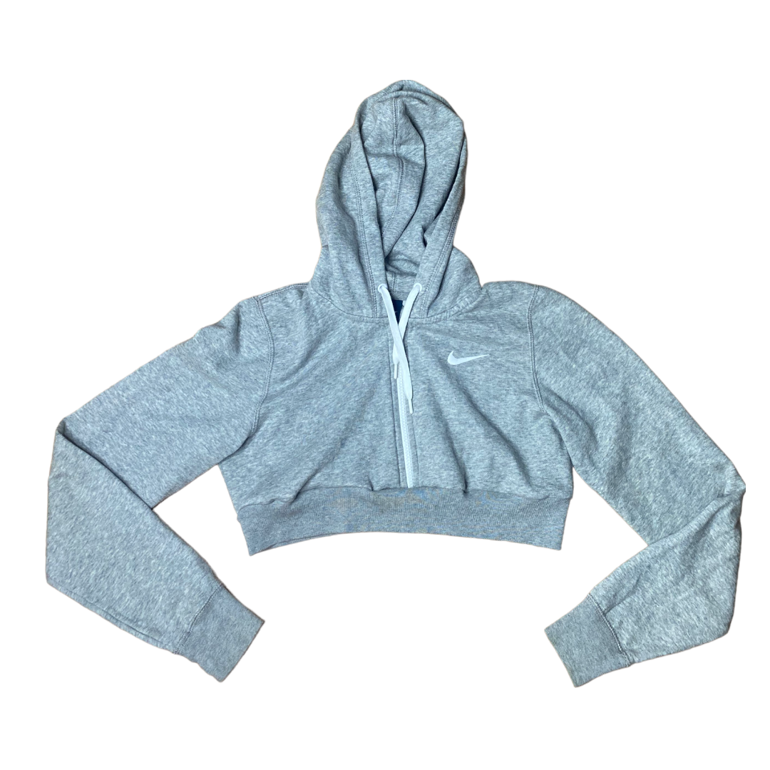 Nike Reworked Crop Zip Up Hoodie