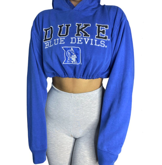 DUKE Reworked Crop Hoodie Sweatshirt