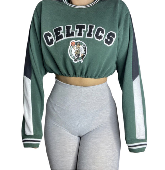 Vintage Boston Celtics 90s Crop Crewneck