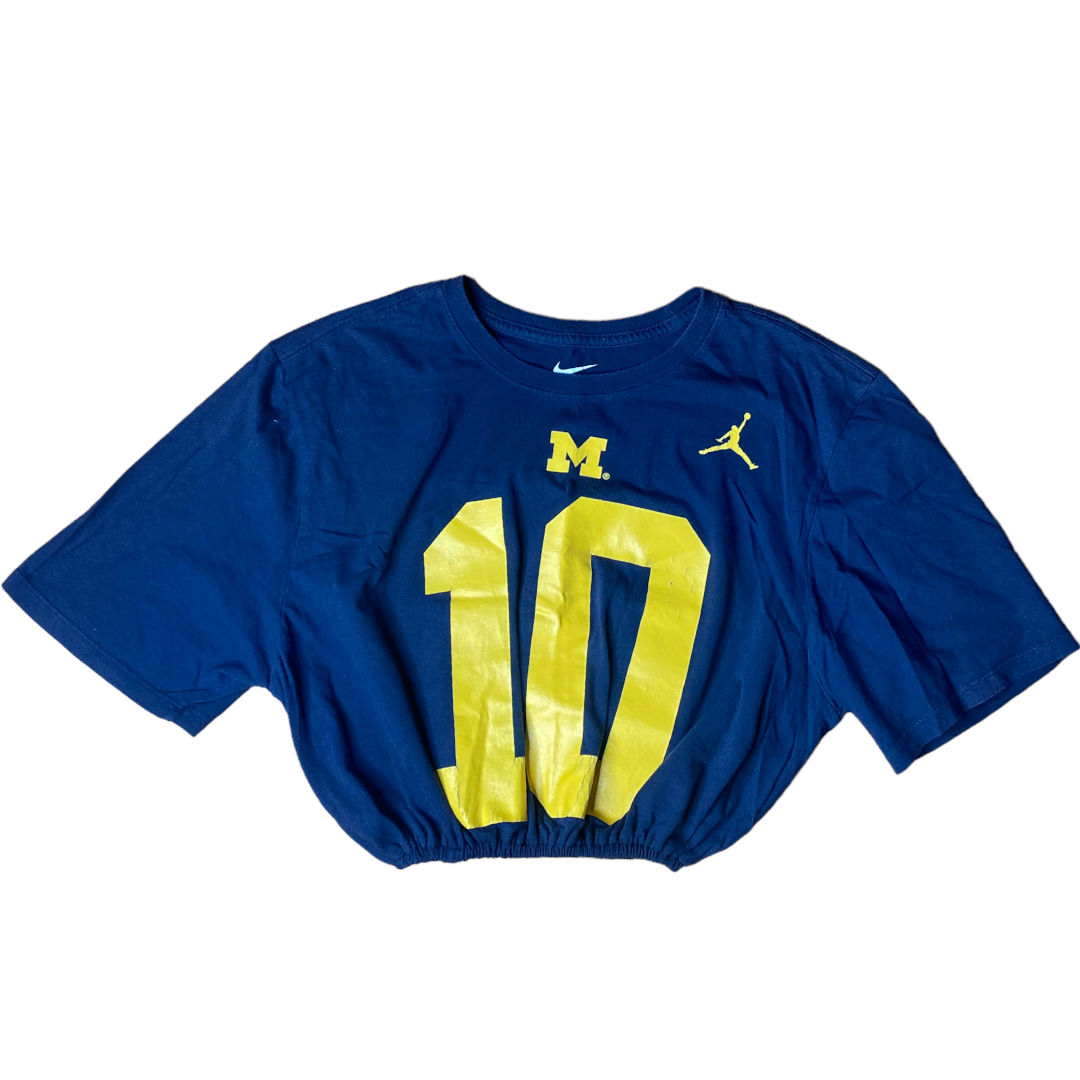 University of Michigan Reworked Crop Top