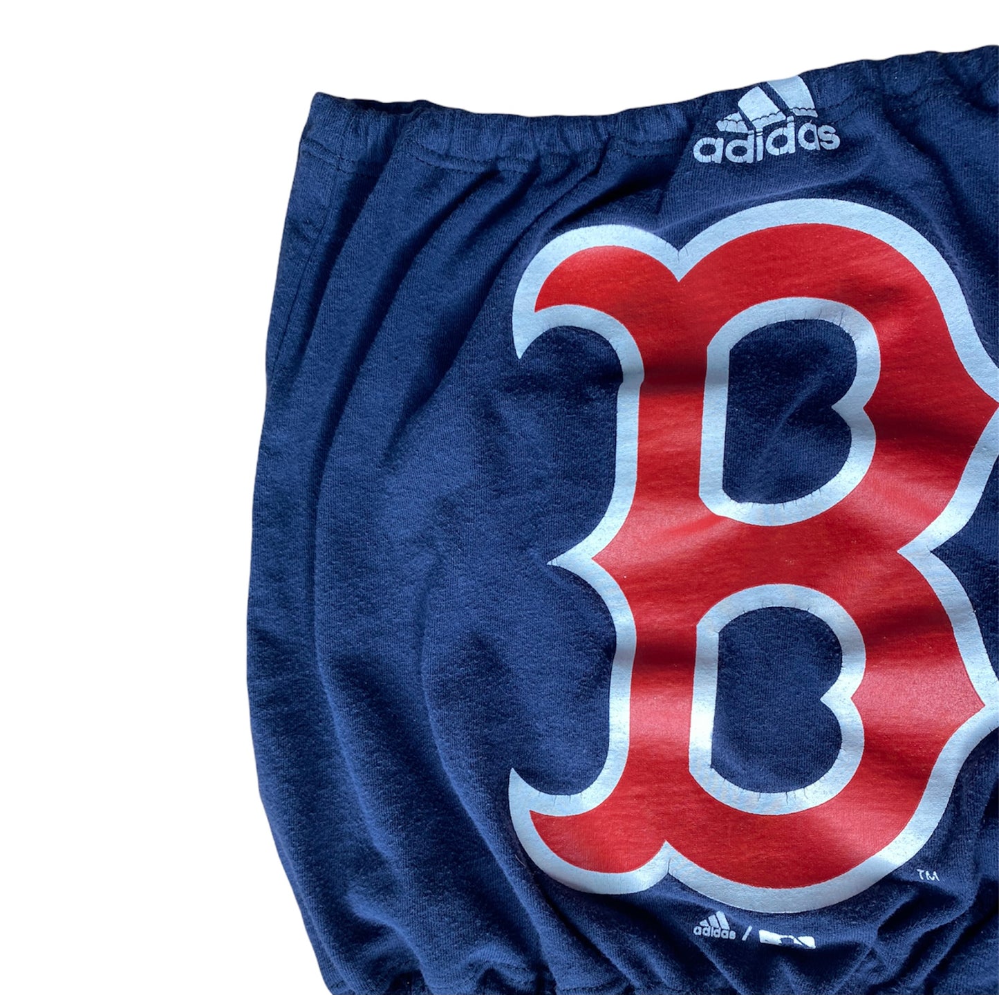 ADIDAS Vintage Boston Red Sox Crop Tube Top