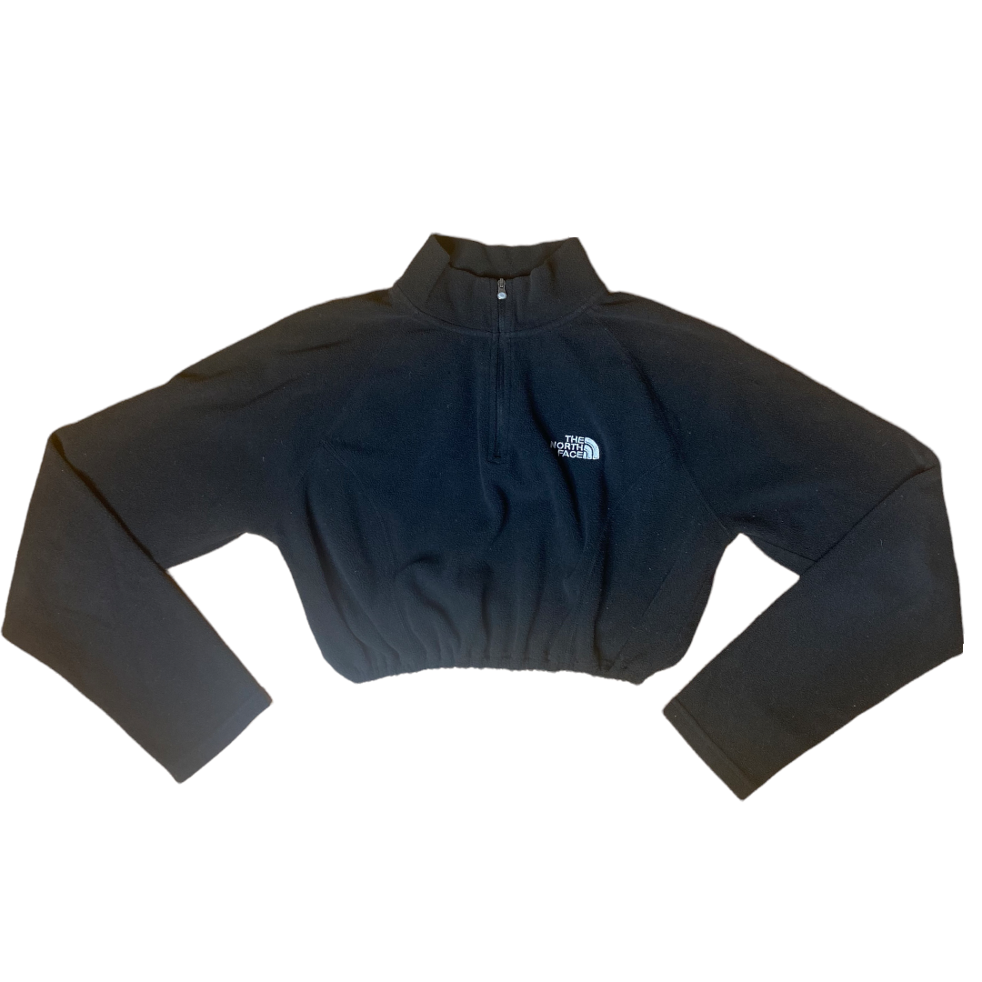 The North Face Reworked Crop Fleece Zip Up