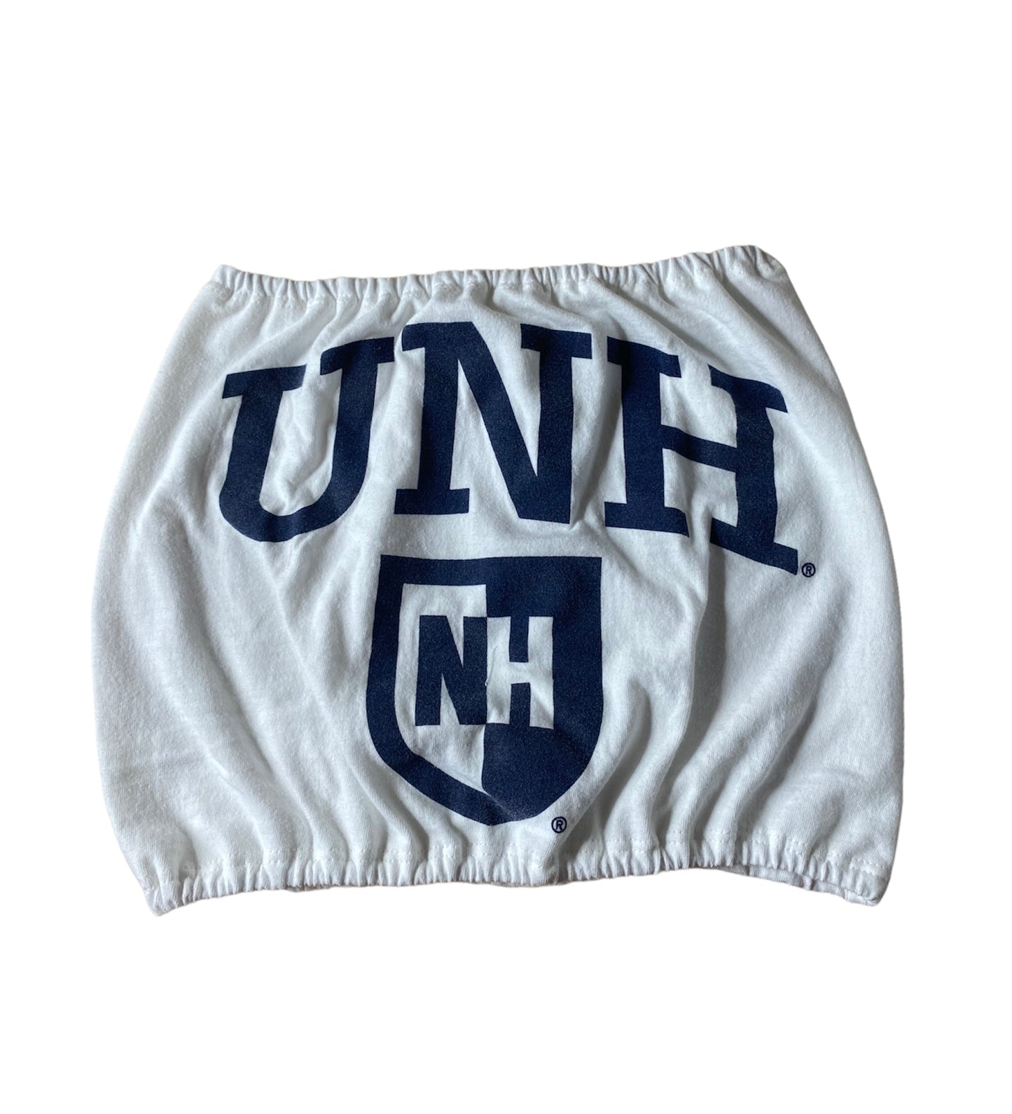 UNH Reworked Crop Tube Top