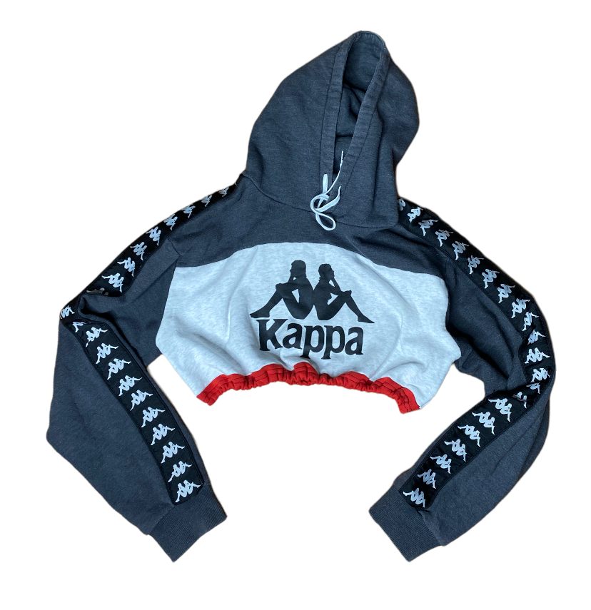 Kappa Reworked Crop Hoodie