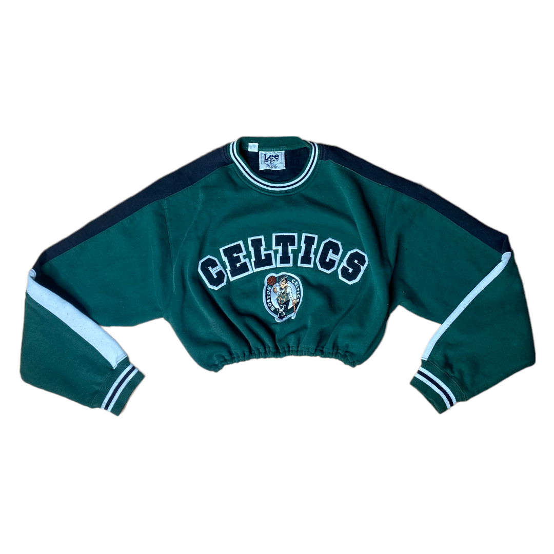 Vintage Boston Celtics 90s Crop Crewneck