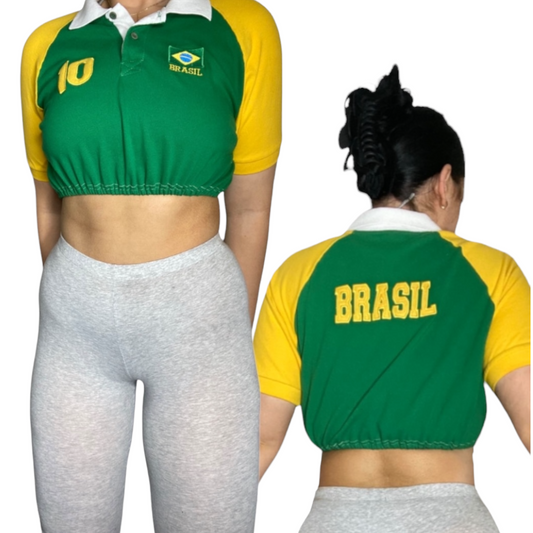 Brasil 🇧🇷 Reworked Crop Top