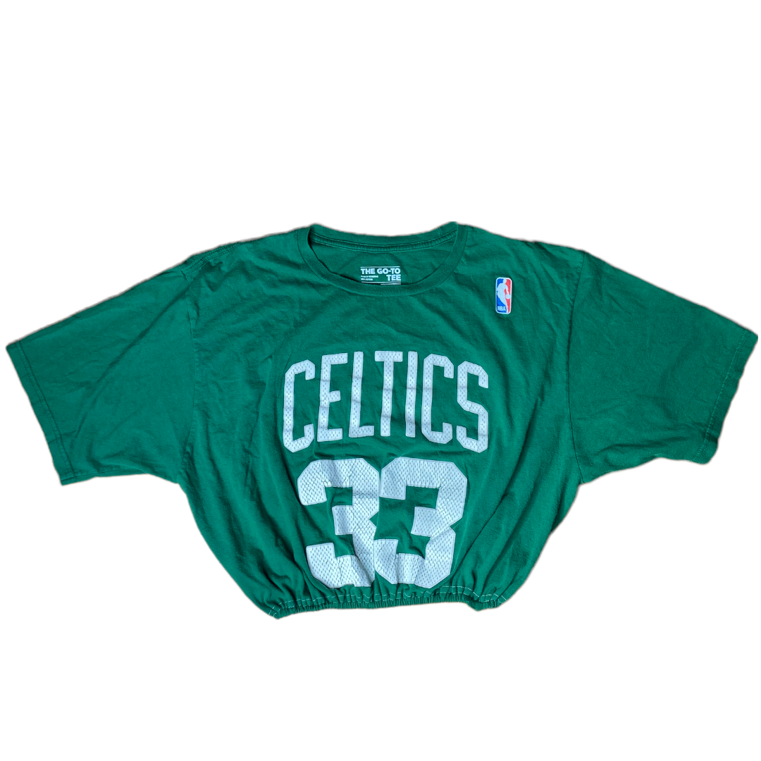 Boston Celtics Reworked Crop Top