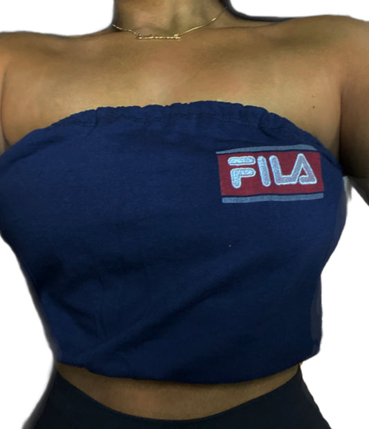 FILA Reworked Vintage 90s Tube Top