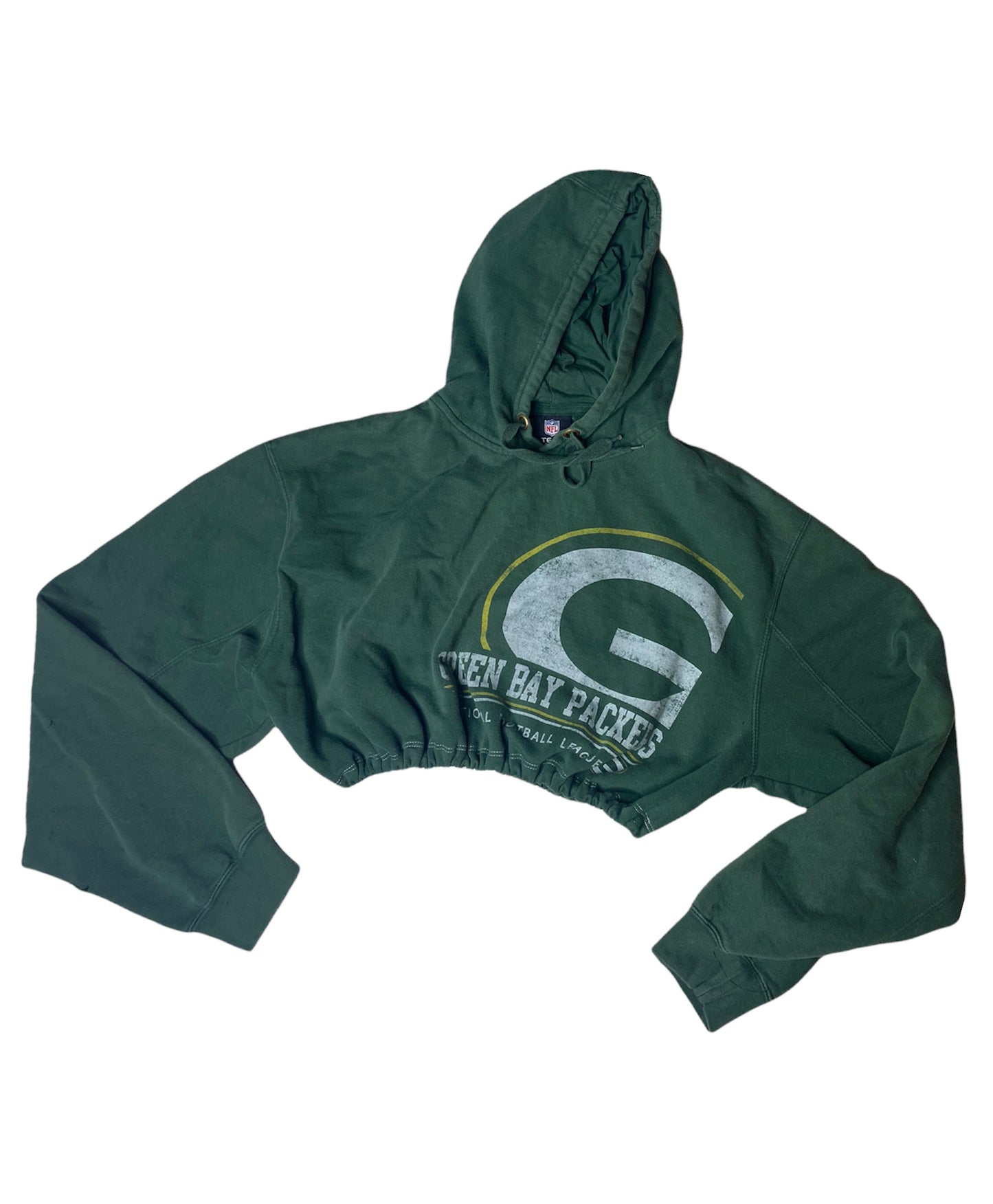 NFL Green Bay Packers Reworked Crop Hoodie