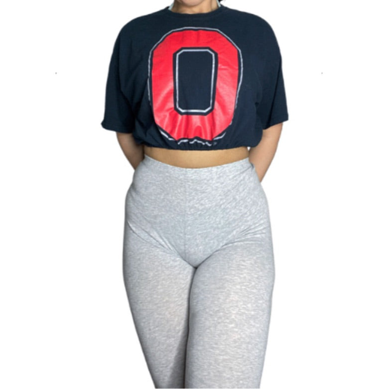 Ohio State University Reworked Crop Top