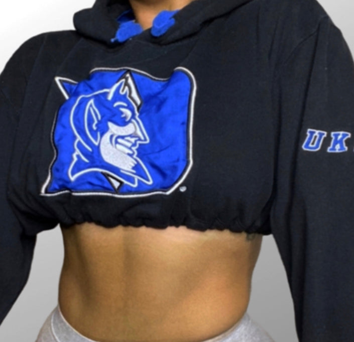 DUKE Reworked Crop Hoodie