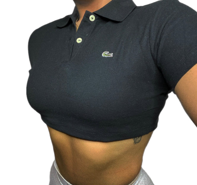 Lacoste Reworked Crop Top