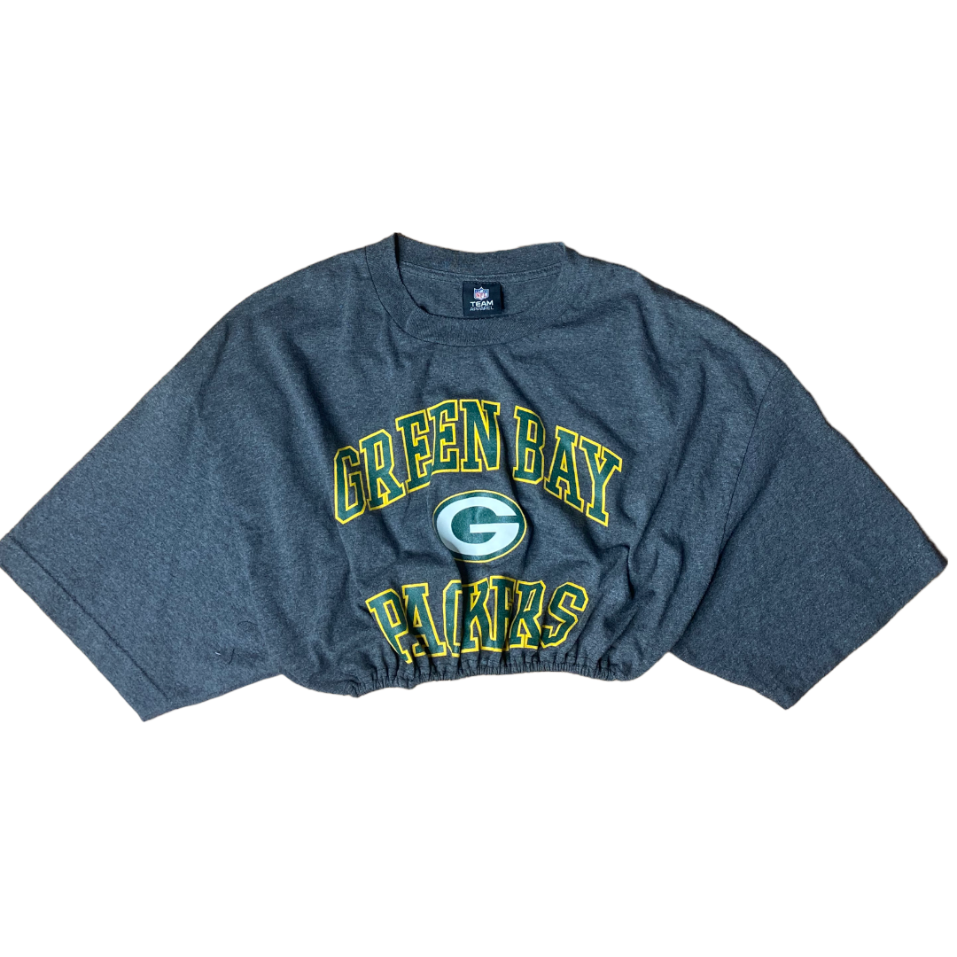 Green Bay Packers Reworked Crop Top