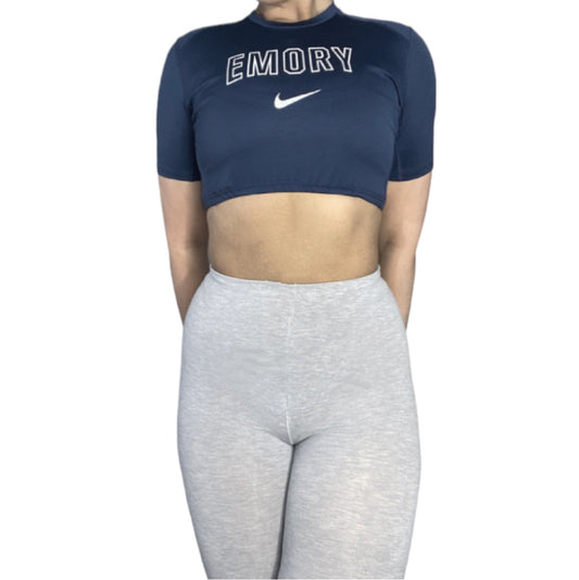 Emory University Reworked Crop Top