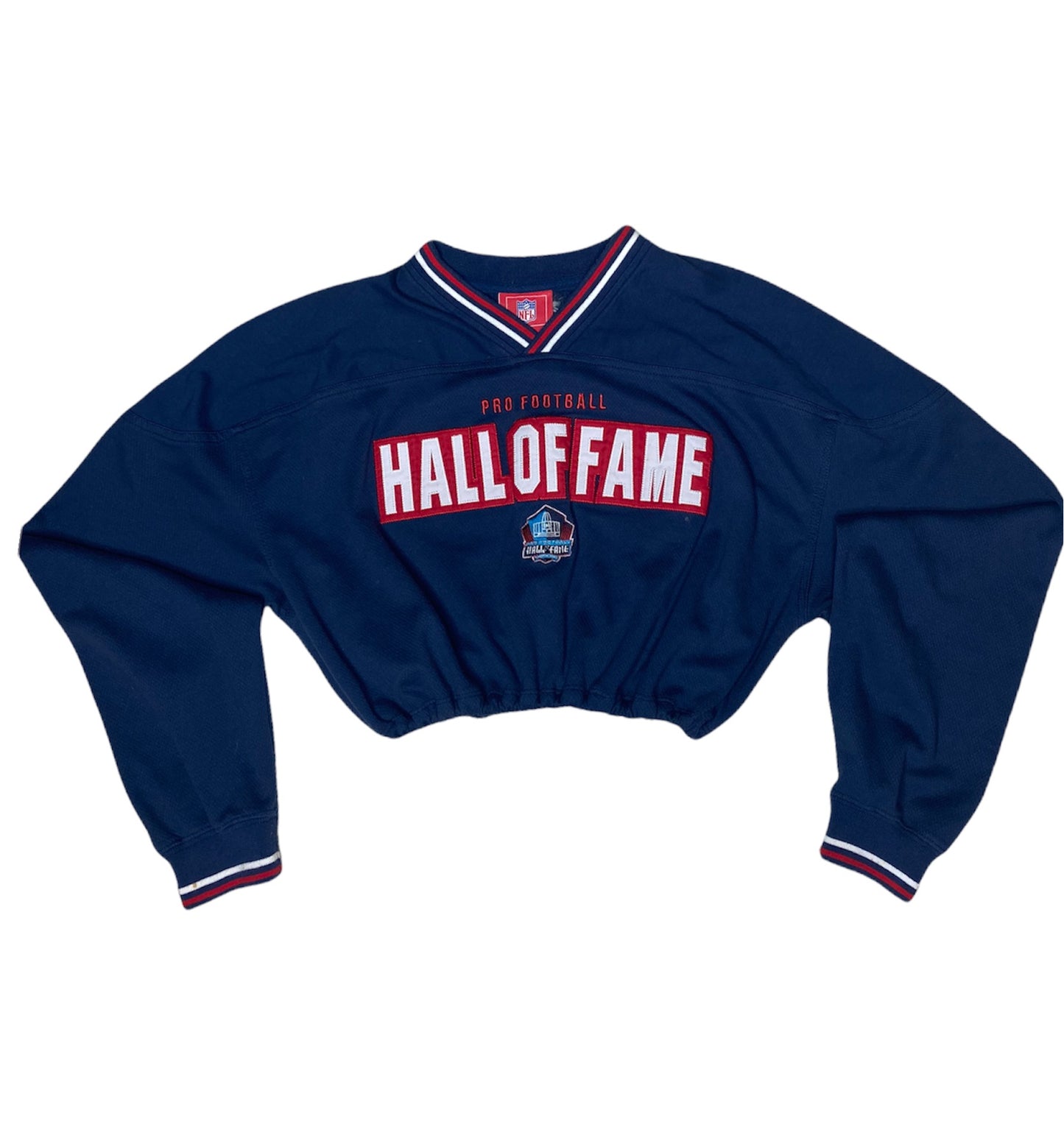 Vintage NFL Pro Football Hall of Fame Reworked Crop Longsleeve