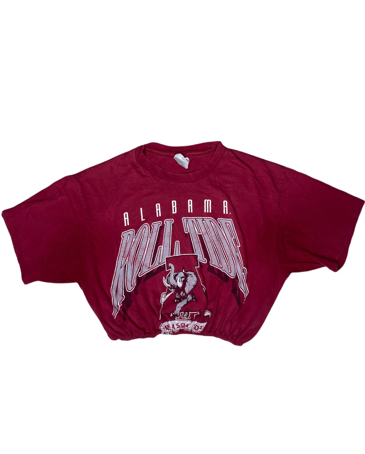 Vintage University of Alabama Crimson Tide Reworked Crop Top