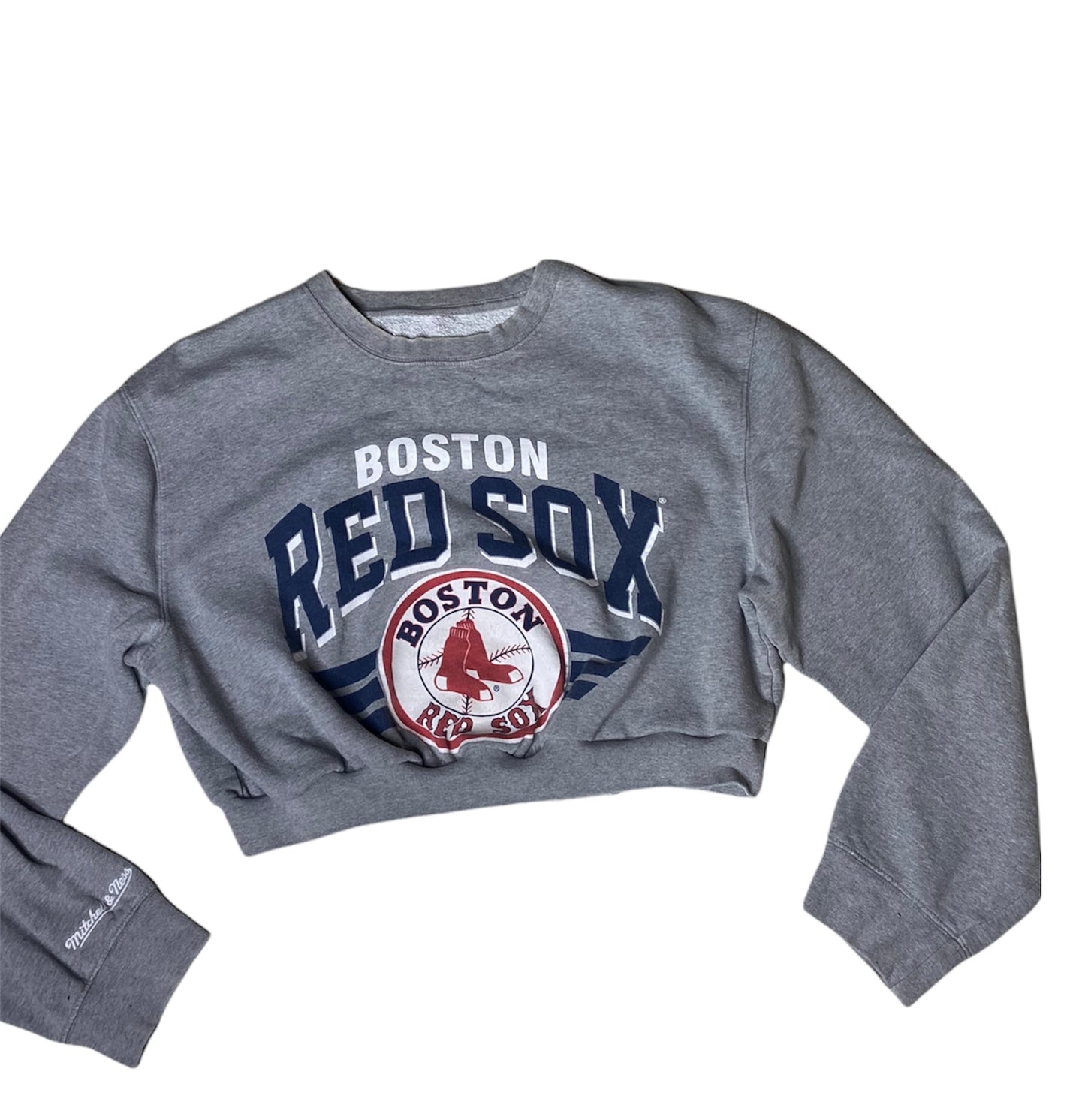 Vintage Boston Red Sox Reworked Crop Crewneck