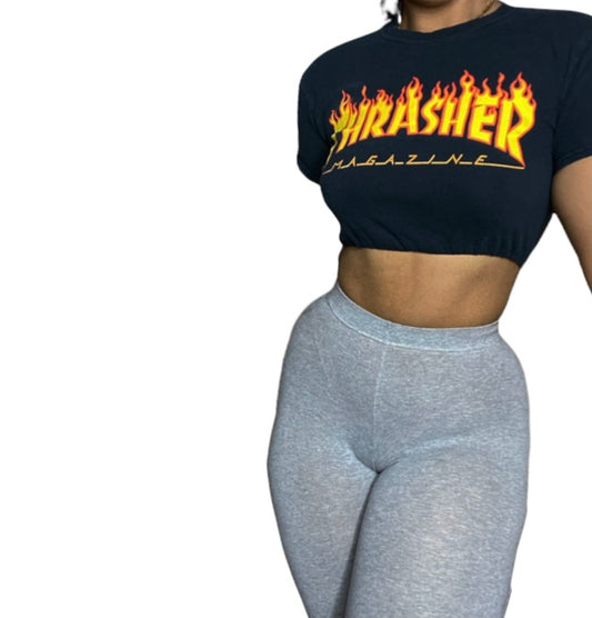 THRASHER Reworked Crop Top