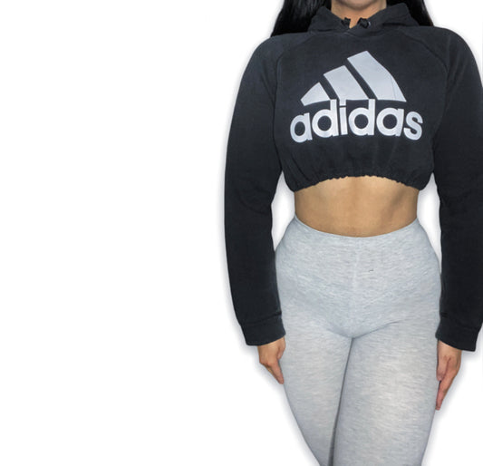 Adidas Reworked Crop Hoodie Sweatshirt