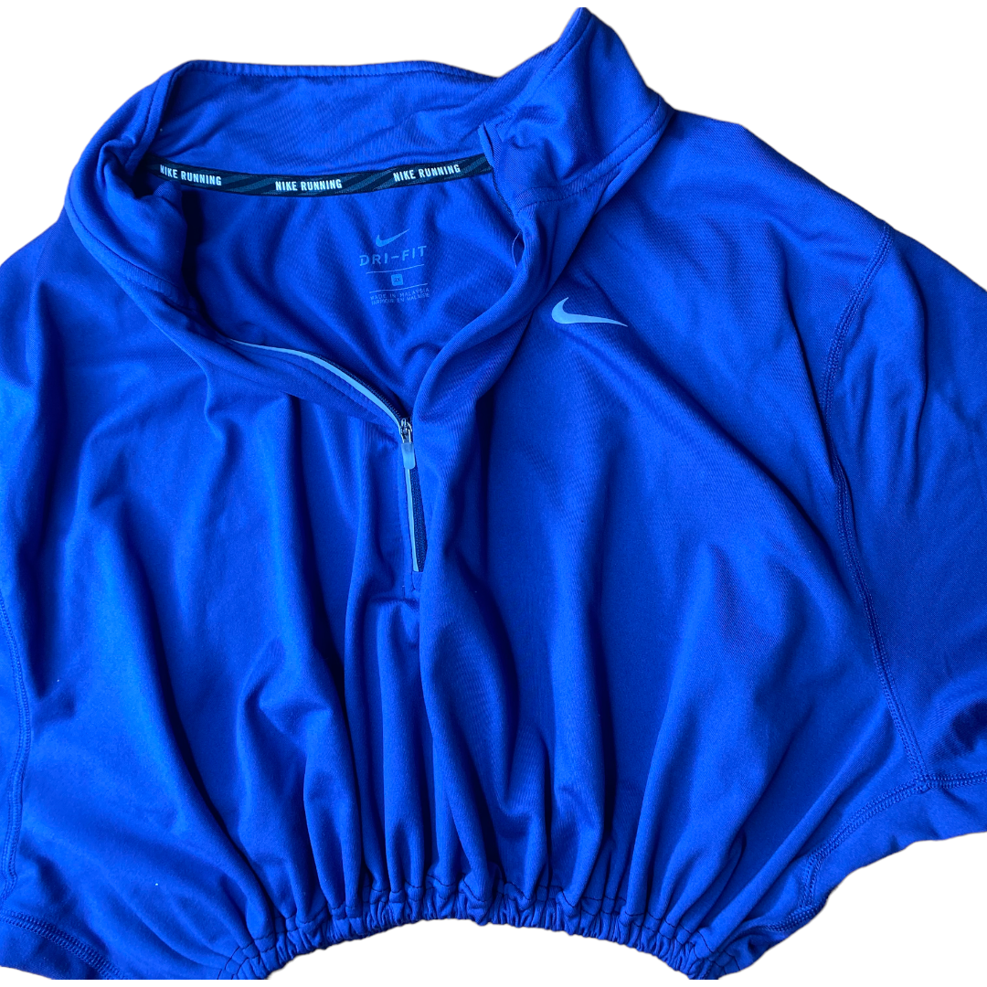 Nike Reworked Crop Quarter Zip Up