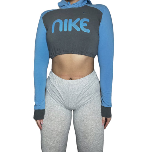 Nike y3k Reworked Crop Hoodie