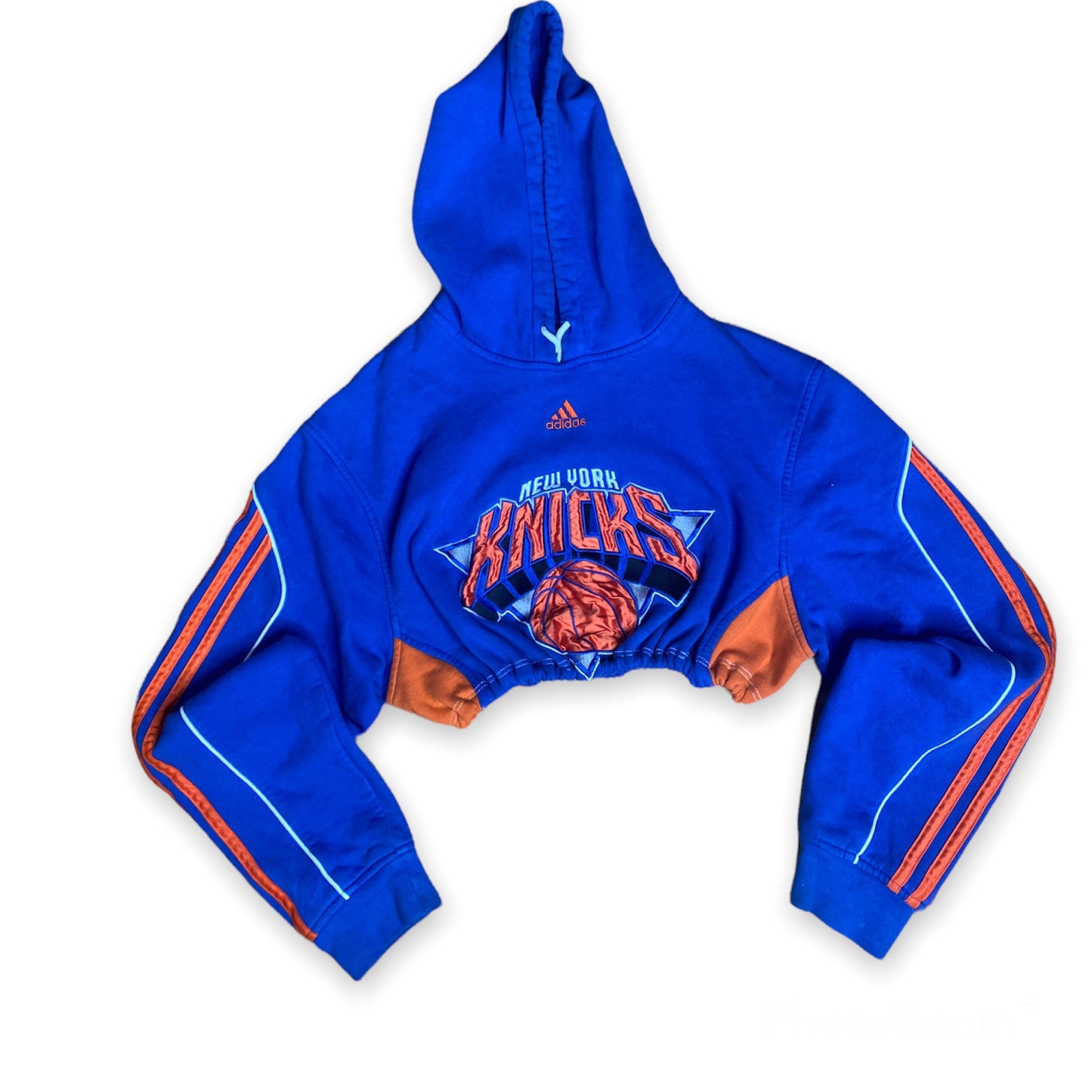 New York Knicks Reworked Crop Hoodie