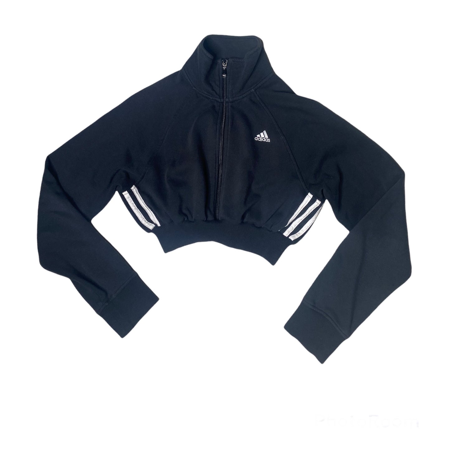 Adidas Reworked Crop Zip Up Sweatshirt