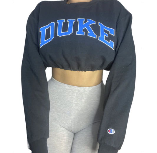 DUKE Reworked Crop Crewneck