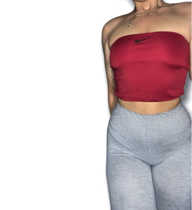 Nike Reworked Crop Tube Top