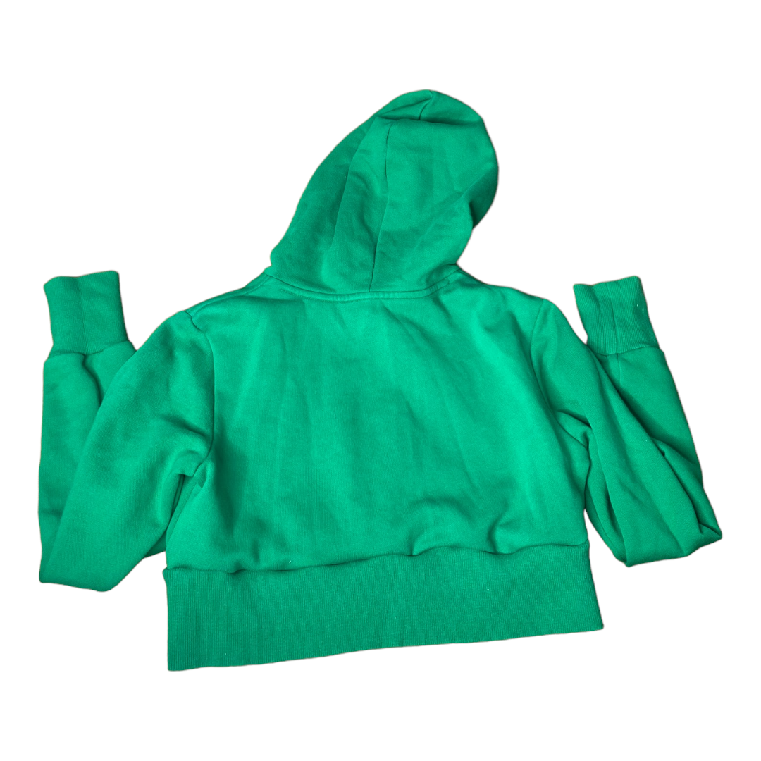 Adidas Reworked Green Crop Hoodie