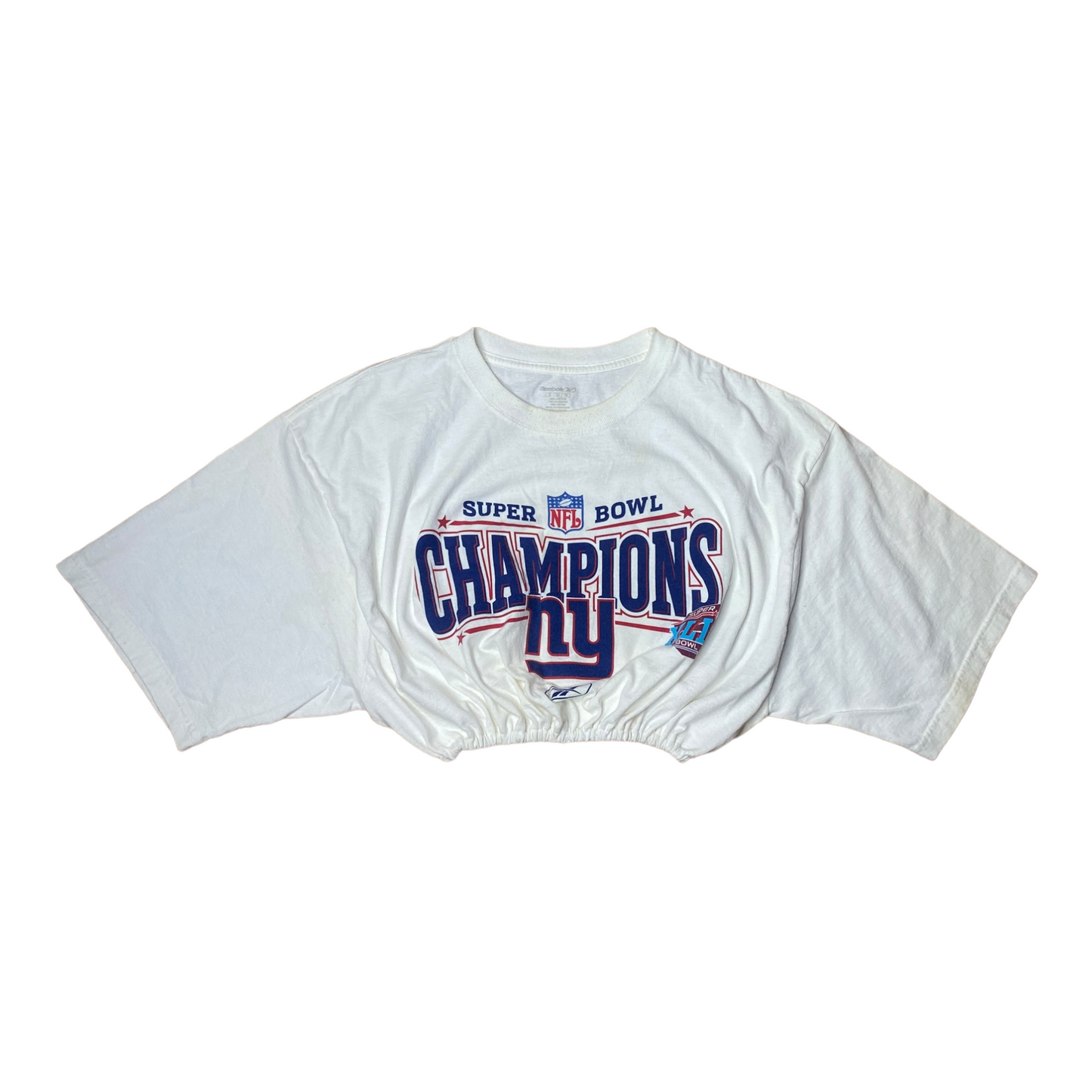 Vintage New York Giants Superbowl Champions Reworked Crop Top