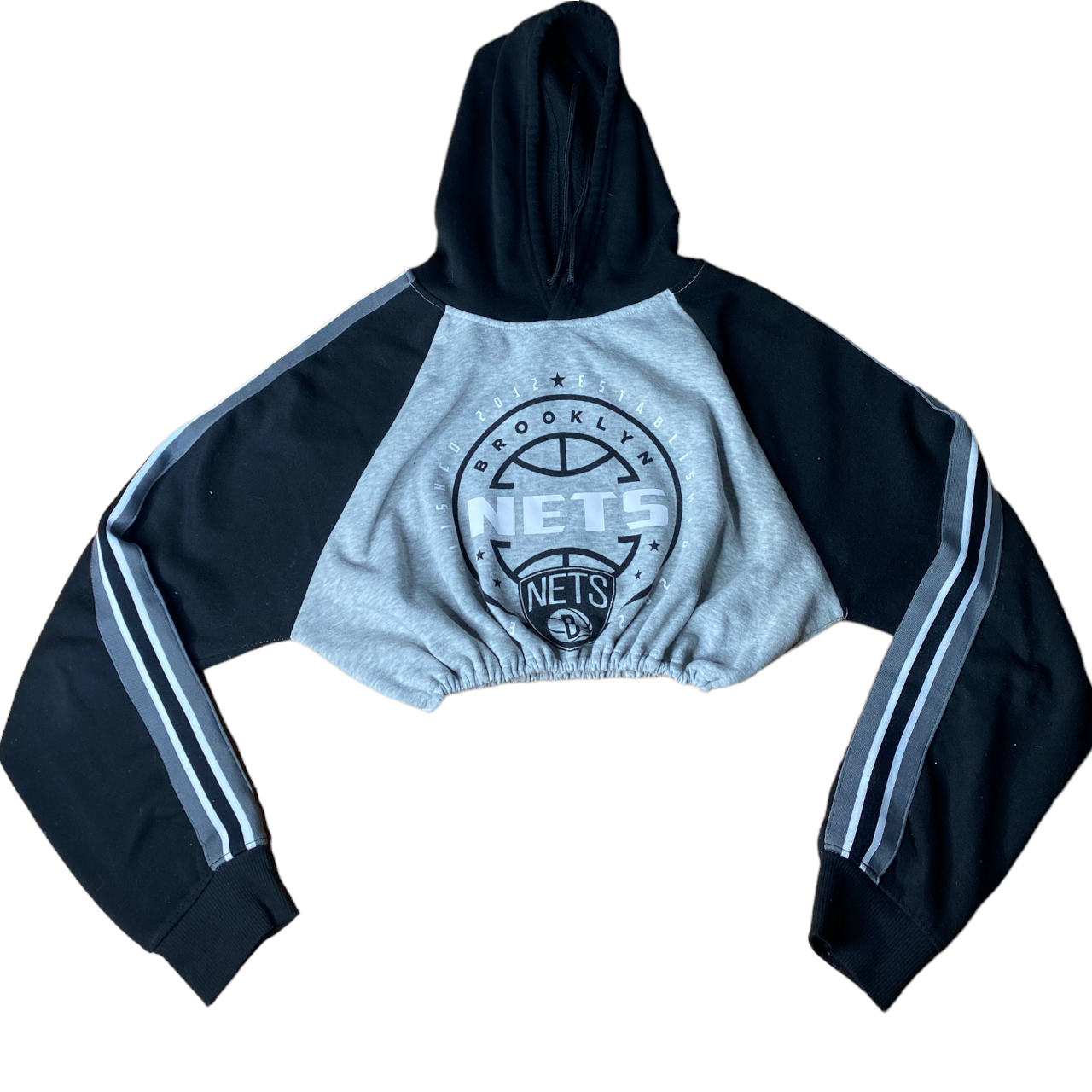 Brooklyn Nets Reworked Crop Hoodie