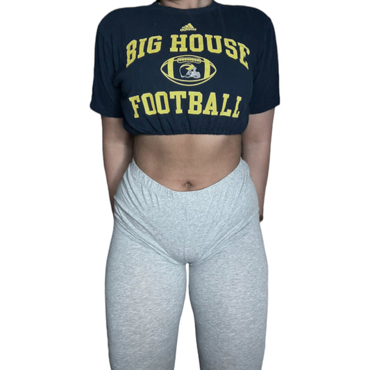 University of Michigan Reworked Crop Top