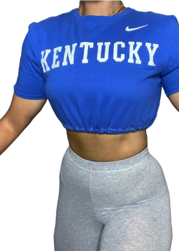 NIKE University of Kentucky Reworked Crop Top