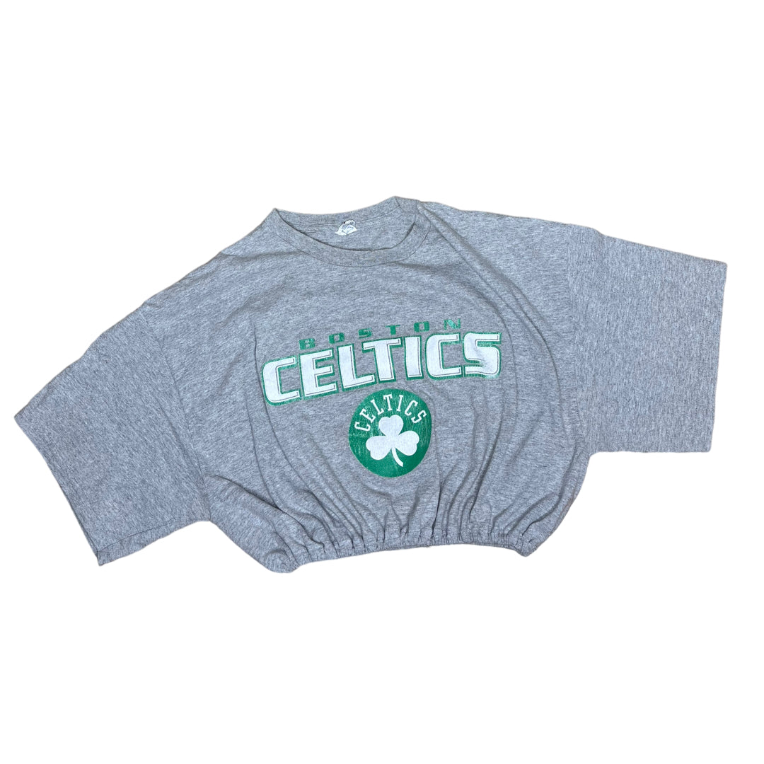 Boston Celtics Reworked Crop Top